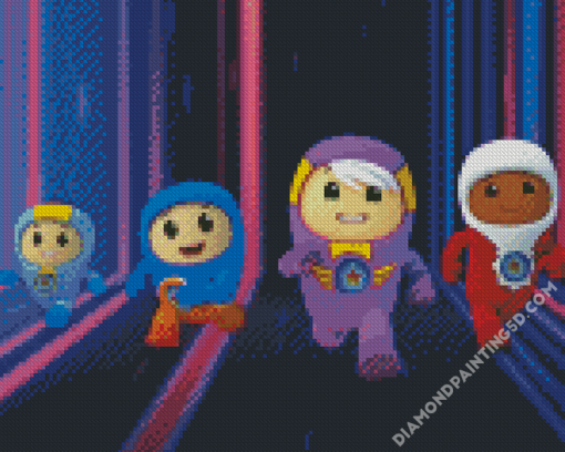 Go Jetters Heroes Diamond Paintings