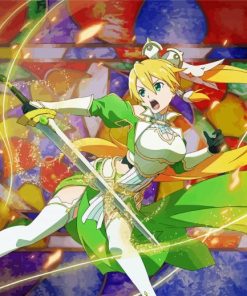 Goddess Of Earth Leafa Diamond Paintings