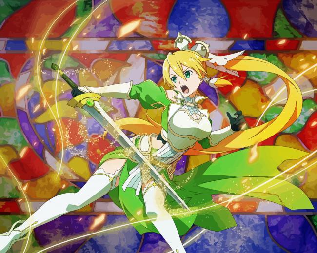 Goddess Of Earth Leafa Diamond Paintings