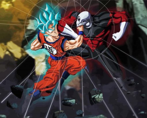 Goku Vs Jiren Diamond Paintings