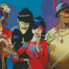 Gorillaz Singers Diamond Paintings