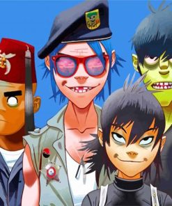 Gorillaz Diamond Paintings