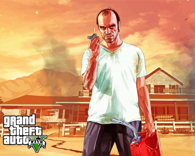 Grand Theft Auto Characters Diamond Paintings