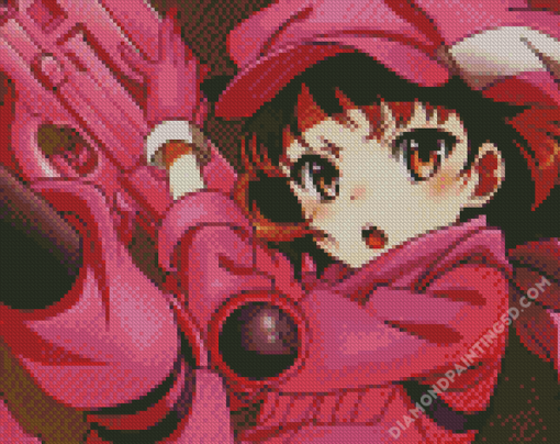 Gun Gale Online Diamond Paintings