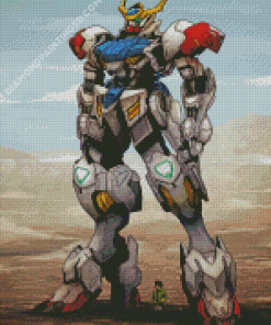 Gundam Barbatos Diamond Paintings