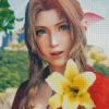 Aerith Gainsborough Character Diamond Paintings