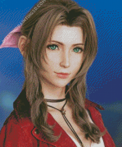 Aerith Gainsborough Video Game Character Diamond Paintings