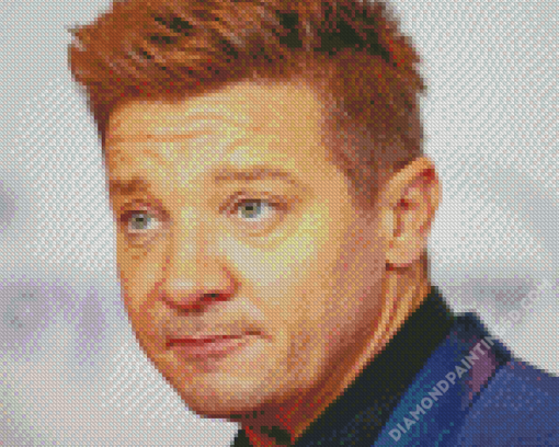 American Actor Jeremy Renner Diamond Paintings