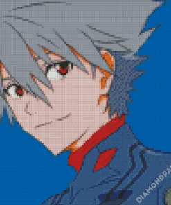 Avangelion Character Kaworu Nagisa Diamond Paintings