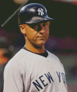 Baseballer Shortstop Derek Jeter Diamond Paintings