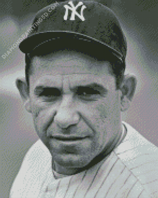 Baseball Catcher Yogi Berra Diamond Paintings