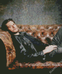 Ben Barnes On A Sofa Diamond Paintings