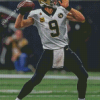 Drew Brees American Football Player Diamond Paintings