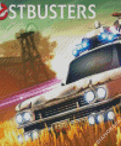 Ghostbusters Ecto 1 Diamond Paintings