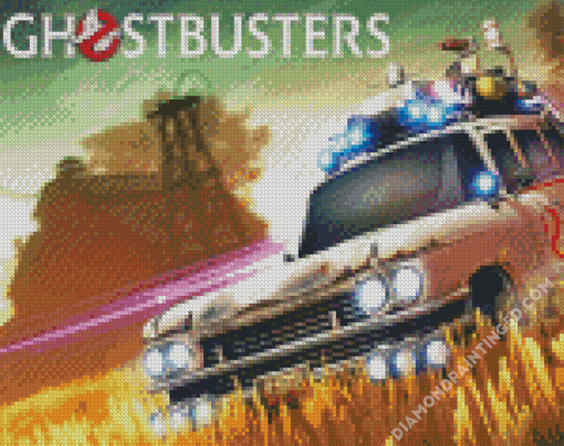 Ghostbusters Ecto 1 Diamond Paintings