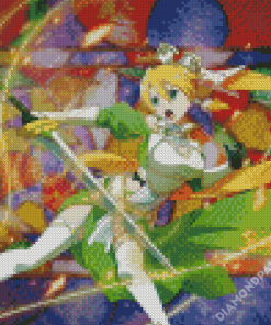 Goddess Of Earth Leafa Diamond Paintings