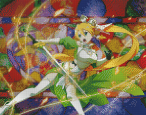 Goddess Of Earth Leafa Diamond Paintings