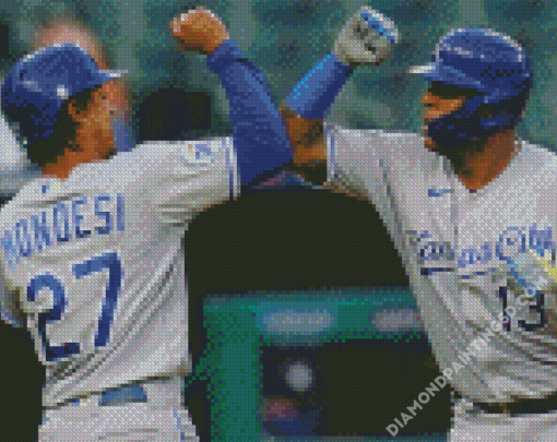 Kansas City Royals Players Diamond Paintings