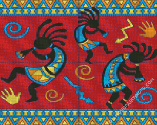 Kokopelli Art Diamond Paintings