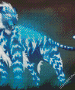 Lightning Tiger Diamond Paintings