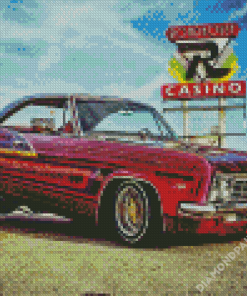 Lowrider Car Diamond Paintings