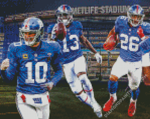 New York Giants Player Diamond Paintings