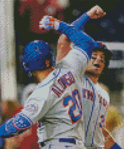 New York Mets Team Players Diamond Paintings