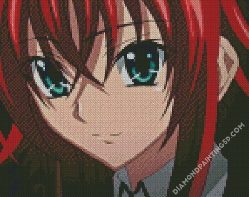 Rias Gremory Anime Diamond Paintings