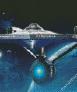 Star Trek USS Starship Entreprise Diamond Paintings