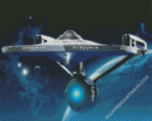 Star Trek USS Starship Entreprise Diamond Paintings