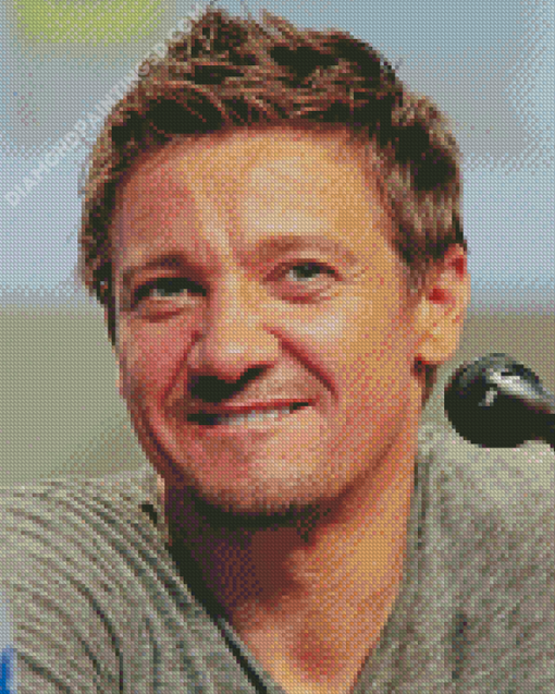 The Actor Jeremy Renner Diamond Paintings