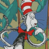 The Cat In The Hat Character Diamond Paintings