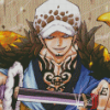 Trafalgar Law Anime Character Diamond Paintings