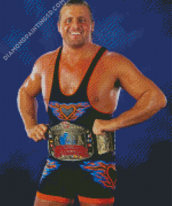 WWE Owen Hart Diamond Paintings