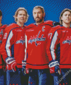 Washington Capitals Team Players Diamond Paintings