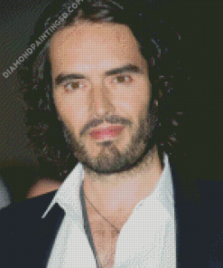 Actor Russell Brand Diamond Paintings