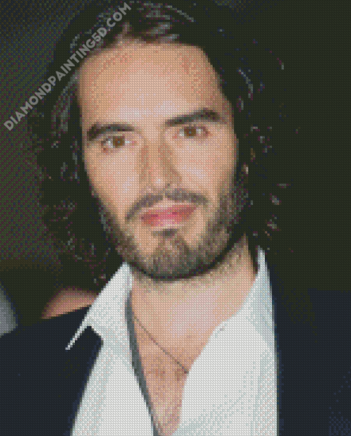 Actor Russell Brand Diamond Paintings