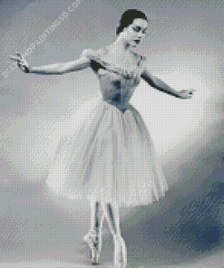 Black And White Ballerina Maria Tallchief Diamond Paintings