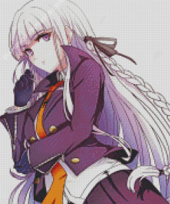 Kyoko Kirigiri Danganronpa Anime Character Diamond Paintings