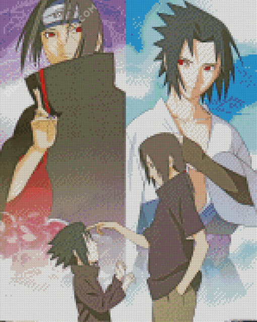 Sasuke And Itachi Diamond Paintings