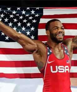 Jordan Burroughs Diamond Paintings