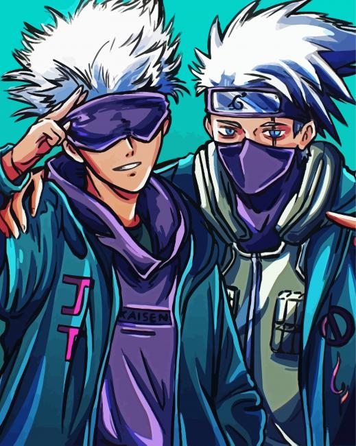 Kakashi And Gojo Diamond Paintings