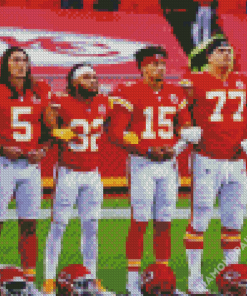 Kansas City Chiefs Team Diamond Paintings