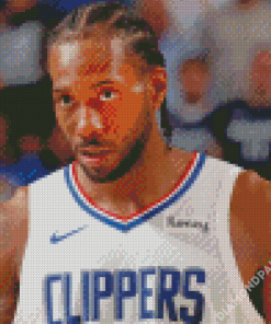 Kawhi The Basketball Player Diamond Paintings