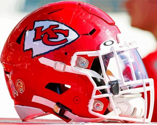 Kc Chiefs Helmet Diamond Paintings