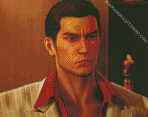 Kiryu Mafia Member Diamond Paintings