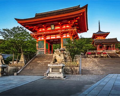 Kiyomizu Temple Diamond Paintings