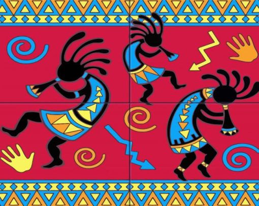 Kokopelli Art Diamond Paintings