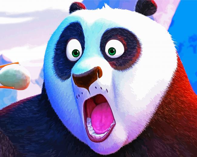 Kung Fu Panda Animation Diamond Paintings