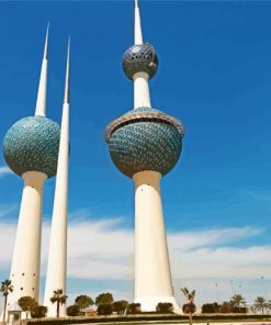 Kuwait Towers Diamond Paintings